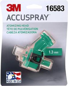 img 4 attached to 💚 3M Accuspray Atomizing Head 16583: Versatile Green Spray Tip – 1.3mm Precision