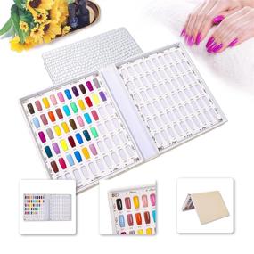 img 1 attached to 💅 Silver NMKL38 120 Nail Color Chart Book - Nail Polish UV Gel Color Cards & False Nail Tips Salon Tool