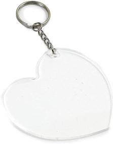 img 3 attached to Blank Acrylic Heart Keychain Projects