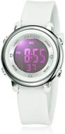 womens digital chronograph stopwatch quartz logo