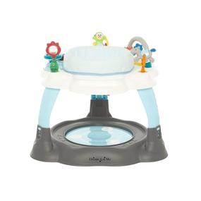 img 3 attached to 🌟 Dream On Me Extravaganza 3-in-1 Activity Center Bouncer Play Table, Blue