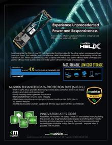 img 1 attached to 💾 Mushkin Helix-L 1TB NVMe PCIe 1.3 M.2 Internal SSD - Gen3 x4, 3D TLC (MKNSSDHL1TB-D8)