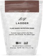 🌱 ladder plant-based protein shake: 20g pea protein, dairy-free meal replacement, vegan powder, nsf certified, delicious chocolate flavor - no added sugar, 30 servings logo