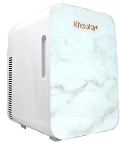 img 4 attached to 🌡️ KHOOLA 10L Mini Fridge Thermoelectric Cooler and Warmer - Compact & Portable for Travel, Car, Skincare or Medical Use (White)