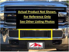 img 2 attached to Mountains2Metal Stainless Compatible 2015 2019 Silverado Exterior Accessories for Grilles & Grille Guards