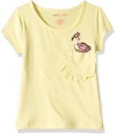 🌸 girly and chic: colette lilly girls' short sleeve knit top logo