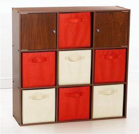img 2 attached to 🔴 Premium Red ClosetMaid Cubeicals Fabric Drawer: Optimal Storage Solution for Your Closet