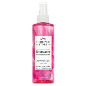 img 4 attached to 🌹 Revitalize Your Skin with Heritage Store Rosewater Refreshing Facial Mist - Alcohol-Free, Vegan & Cruelty-Free (8oz)