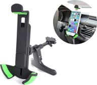 maximalpower car phone mount - easy clamp air vent holder 📱 for iphone 4/4s/5/5c/5s/6/6+/7, samsung galaxy s3/s4/s5/s6/ edge, samsung note 2/3/4 - hands-free cradle logo