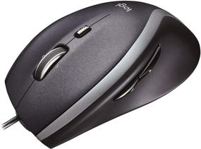 img 2 attached to Мышь Logitech M500 с проводом - USB-мышь для ноутбуков и компьютеров с гипербыстрой прокруткой, темно-серого цвета