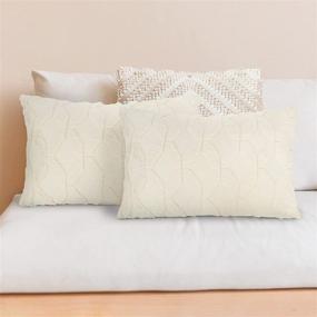 img 3 attached to Ouddy Pillow Durable Textured Bedroom