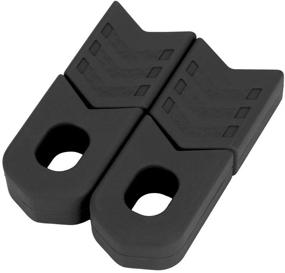 img 4 attached to 🚲 Ultimate Crank Protection: 1 Pair Silicone Bicycle Crank Cover Sleeve for Mountain & Road Bikes