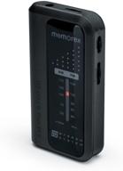 📻 black memorex mr4240 portable am/fm pocket radio with enhanced seo logo