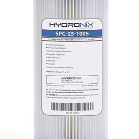 img 1 attached to Hydronix SPC 25 1005 Polyester Pleated Filter