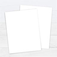 📄 printworks white cardstock, 67 lb, 92 bright, fsc certified, ideal for school and craft projects, 8.5 x 11 inch, pack of 100 sheets (00540) logo