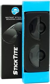 img 4 attached to 🔍 Reusable Sticktite Instant Stick-On Bifocal Lens: Adhesive Reading Magnifier for Sunglasses, Goggles, and More