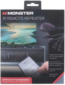 img 3 attached to 📱 Enhance Your Remote Control Range with Monacor Monster IR Remote Control Extender KIT B in Black (MHX1-1007-BLK)