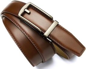 img 1 attached to 👦 Stay Stylish and Comfy with Chaoren Leather Ratchet Boys' Accessories