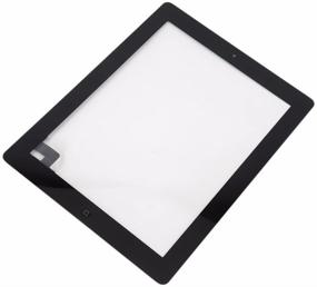 img 2 attached to 💯 High-Quality Touch Screen Digitizer for iPad 2 2nd Generation A1395 A1396-Black with Home Button & Strong Adhesive