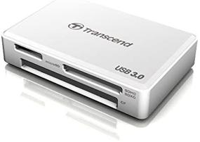 img 2 attached to 📸 Transcend USB 3.0 Super Speed Multi-Card Reader: SD/SDHC/SDXC/MS/CF Cards (TS-RDF8W)