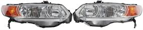 img 3 attached to High-Quality 2PC Driver & Passenger Headlights Set for 2006-2011 Honda Civic Replacement