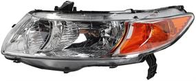 img 2 attached to High-Quality 2PC Driver & Passenger Headlights Set for 2006-2011 Honda Civic Replacement