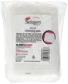 img 1 attached to 🧖 Swisspers Premium Ultra Soft Facial Cleansing Cotton Pads 50 ea (2 Pack)