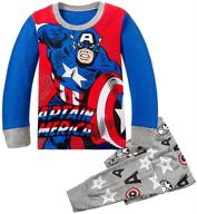 🕷️ spider-man super hero boys pajama set | long sleeve cotton clothes | 2 pcs | sizes 2-7t logo