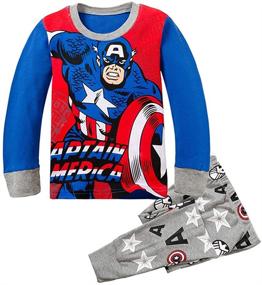 img 2 attached to 🕷️ Spider-Man Super Hero Boys Pajama Set | Long Sleeve Cotton Clothes | 2 PCS | Sizes 2-7T