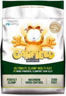 🐈 ultimate clump garfield cat litter - all natural, fast clumping, 10lb logo