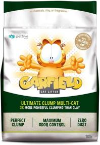 img 4 attached to 🐈 Ultimate Clump Garfield Cat Litter - All Natural, Fast Clumping, 10lb