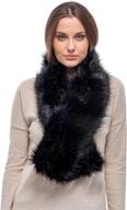 🧣 futrzane women faux fur scarf: luxurious women's accessories in scarves & wraps collection logo