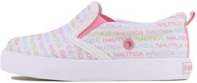 img 3 attached to 👟 Nautica Akeley Casual Canvas Sneaker - Boys' Shoes in Akeley Brown