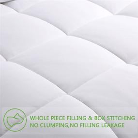 img 1 attached to 🛏️ Clearance White King Bed Comforter Set with 2 Pillow Shams - King Size Comforter Set, King Comforter Sets, King Size Bed Comforter Sets - White