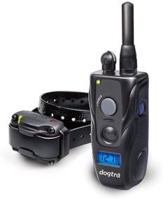 img 1 attached to Dogtra 280C Remote Dog Training Collar - 1/2 Mile Range, Rechargeable & Waterproof - Includes 1 iClick Training Card, Jestik Click Trainer