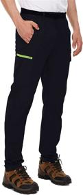 img 4 attached to NATUVENIX Straight Lightweight Resistant Trousers Outdoor Recreation for Outdoor Clothing