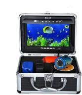 🎣 eyoyo underwater fishing video camera fish finder: 7" color lcd monitor, 1000tvl waterproof camera, and rechargeable battery logo