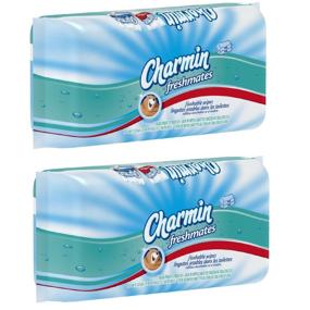 img 3 attached to Смываемые салфетки Charmin Freshmates 2Pack