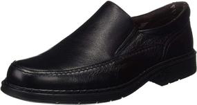 img 4 attached to Fluchos I19 M 9578 Size Black Men's Shoes for Loafers & Slip-Ons