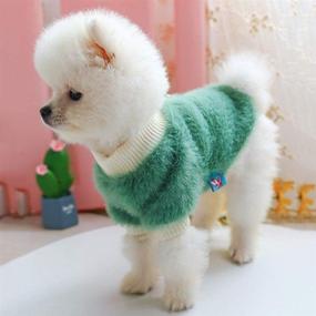 img 2 attached to LOYY Sweaters Flowers Sweater Autumn Dogs