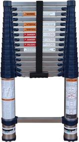 img 4 attached to 🔝 Enhanced Xtend & Climb Pro Series 785P+ Blue Telescoping Ladder