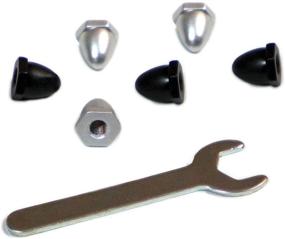 img 1 attached to 🔩 Summitlink 6X CNC Aluminum Self-Locking Nuts with Wrench for DJI E300, F550, and F450 E-Series Models