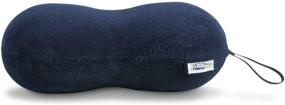 img 2 attached to Улучшите комфорт и поддержку с подушкой Tempur-Pedic 15395115 All-Purpose, цвет - темно-синий, стандартный размер.