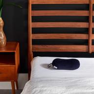 улучшите комфорт и поддержку с подушкой tempur-pedic 15395115 all-purpose, цвет - темно-синий, стандартный размер. логотип