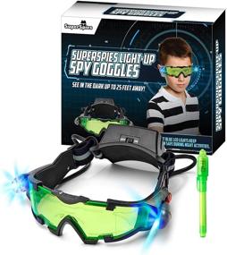 img 4 attached to Enhance Your Fun with STICKY LIL FINGERS Light Up Goggles!