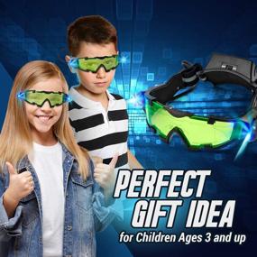 img 2 attached to Enhance Your Fun with STICKY LIL FINGERS Light Up Goggles!