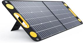 img 4 attached to 🌞 Enhance Your Outdoor Power Supply with Togo Power 100W Portable Solar Panel for Jackery Explorer & More: Foldable Solar Charger for RV, Laptop, iPhone & iPad