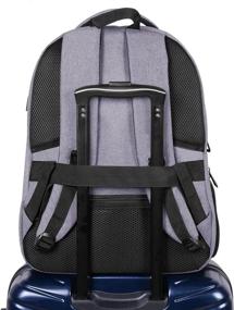 img 3 attached to 🎒 Premium Waterproof Charging WEZITOUR Backpack: Your Ultimate Travel Companion