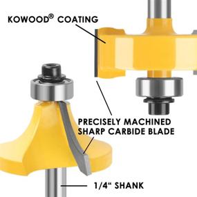 img 2 attached to 🪵 Enhance Your Woodworking Projects with KOWOOD Router Pieces Milling Cutter