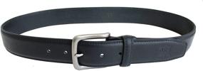 img 1 attached to Leather Single Buckle Formal Casual Men's Accessories